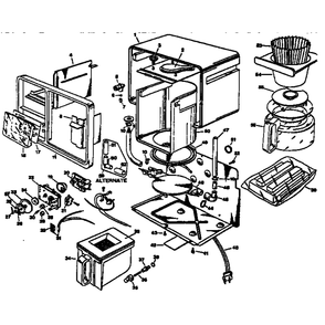 Coffeemaker Diagram and Parts List for SDC2ALD-TYPE2  Black and Decker Coffee Maker